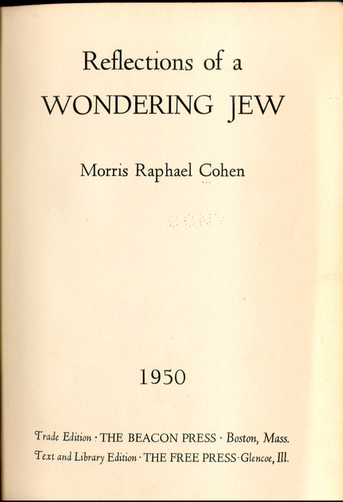 Wandering Jew 1950