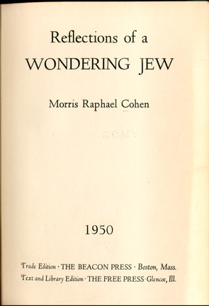 Wandering Jew 1950