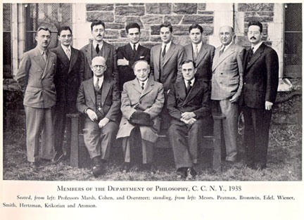 Philosophy Department 1938